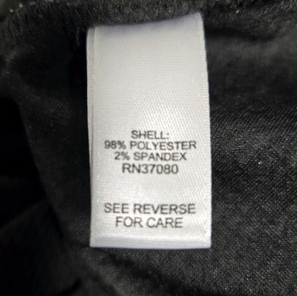 Cato Black Sheath Style Asymetrical hem Dress. 18W - Picture 13 of 13